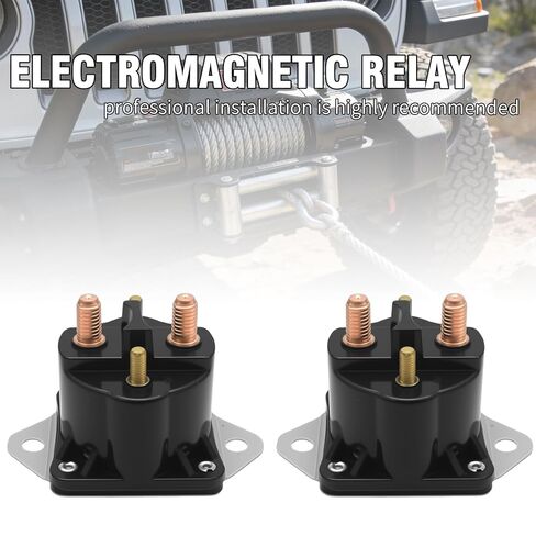 4 PCS 72631 12V Winch Solenoid Relay, Replacement for Warn Winch XD9000, Replacement for Warn Winch XD9000i, Replacement for M6000, Replaces 28396 in Saudi Arabia