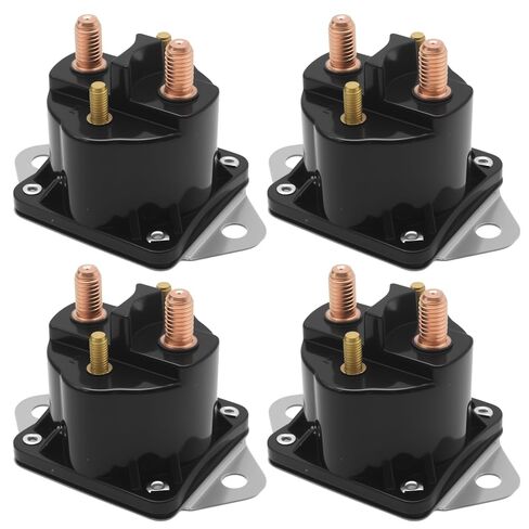 4 PCS 72631 12V Winch Solenoid Relay, Replacement for Warn Winch XD9000, Replacement for Warn Winch XD9000i, Replacement for M6000, Replaces 28396 in Saudi Arabia