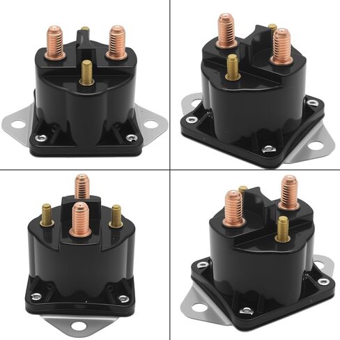 4 PCS 72631 12V Winch Solenoid Relay, Replacement for Warn Winch XD9000, Replacement for Warn Winch XD9000i, Replacement for M6000, Replaces 28396 in Saudi Arabia