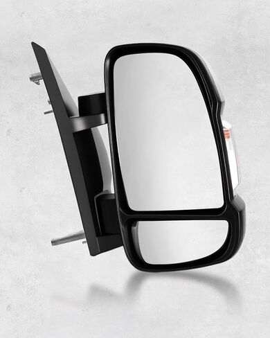 مرآة الجانب الأيمن للركاب لسيارة Dodge Ram ProMaster 1500 2500 3500 2014-2023، مرآة قابلة للطي يدويًا مع ضوء إشارة الانعطاف LED، استبدال يناسب CH1321417 in Saudi Arabia