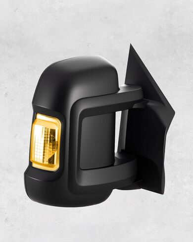 مرآة الجانب الأيمن للركاب لسيارة Dodge Ram ProMaster 1500 2500 3500 2014-2023، مرآة قابلة للطي يدويًا مع ضوء إشارة الانعطاف LED، استبدال يناسب CH1321417 in Saudi Arabia