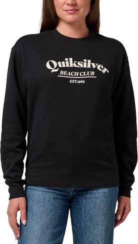 Quiksilver Women's Women's Beach Club Crewneck Sweatshirt in Saudi Arabia