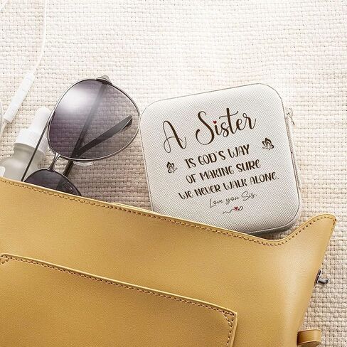 Sister Birthday Gift Sister Gifts from Sisters Jewelry Box for Women Mother's Day Gift for Sisters Jewelry Case in Saudi Arabia
