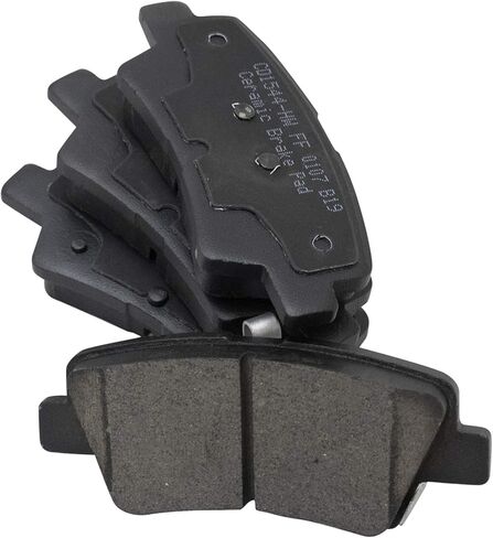 Front and Rear Brake Pad Set Ceramic Hardware Compatible with 2014-2016 Kia Cadenza 2015 Soul EV in Saudi Arabia