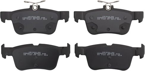 Front and Rear Brake Pad Set Ceramic Hardware Compatible with 2019-2021 Ford Edge 2019-2020 Lincoln Nautilus in Saudi Arabia