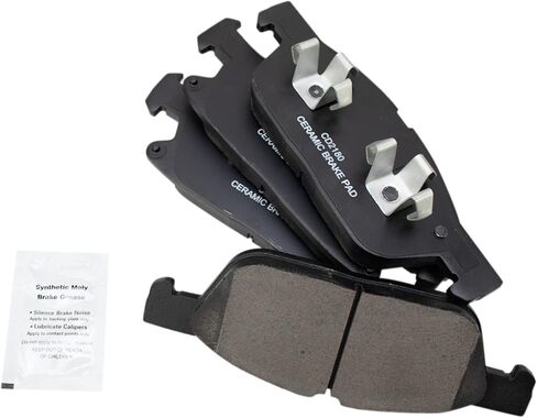Front and Rear Brake Pad Set Ceramic Hardware Compatible with 2019-2021 Ford Edge 2019-2020 Lincoln Nautilus in Saudi Arabia