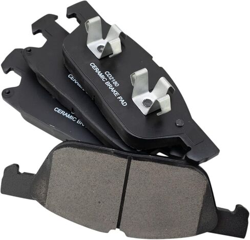 Front and Rear Brake Pad Set Ceramic Hardware Compatible with 2019-2021 Ford Edge 2019-2020 Lincoln Nautilus in Saudi Arabia