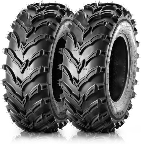 مجموعة MaxAuto مكونة من 2 إطارات ATV UTV مقاس 25x8-12، إطارات Mud Trail مقاس 25x8x12، 6 طبقات، بدون أنبوب in Saudi Arabia