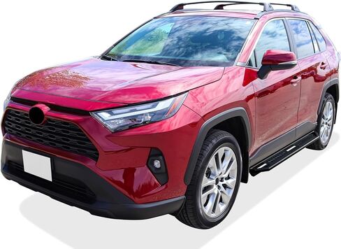 Tuxtreme 6.5in Side Stainless Steel Running Boards Compatible with Toyota Rav4 2019-2025 Sport Utility (Nerf Bars Side Steps Side Bars) in Kuwait