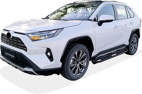Tuxtreme 6.5in Side Stainless Steel Running Boards Compatible with Toyota Rav4 2019-2025 Sport Utility (Nerf Bars Side Steps Side Bars) in Kuwait