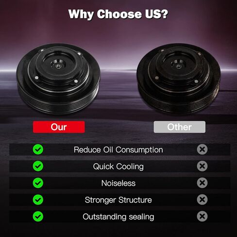 Cciyu تكييف وضاغط للهواء مخلب لشفروليه كولورادو لجي إم سي كانيون لهامر H3T ل ايسوزو i-280 i-290 i-350 i-370 التيار المتناوب ضاغط للسيارة in Kuwait