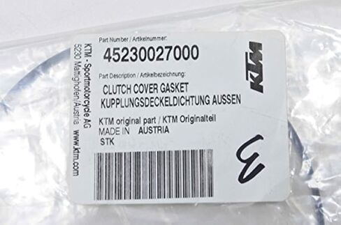 Ktm Genuine Clutch Cover Gasket - 45230027000 in Saudi Arabia