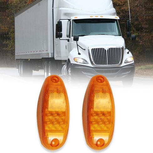 Side Turn Signal Marker Light Amber corner lights Assembly Fit for International Prostar Truck 2 PCS in Saudi Arabia