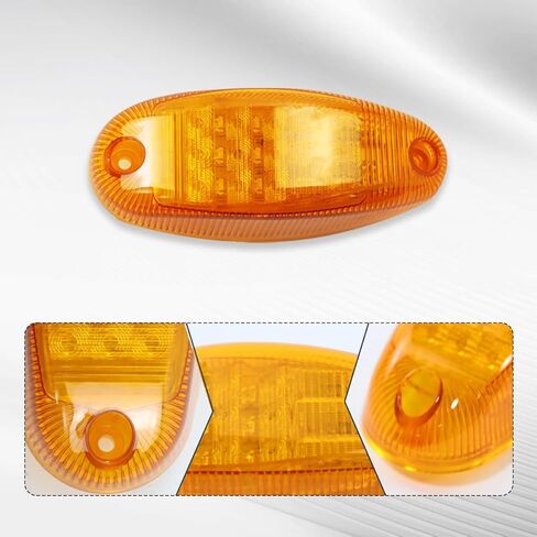 Side Turn Signal Marker Light Amber corner lights Assembly Fit for International Prostar Truck 2 PCS in Saudi Arabia