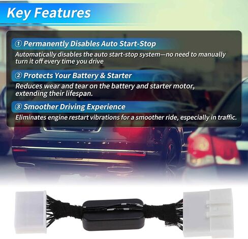 ACROPIX مزيل إيقاف التشغيل التلقائي لكيا سبورتاج 2023-2025 مزيل بدء التشغيل التلقائي تعطيل مزيل إيقاف التشغيل الخامل in Kuwait