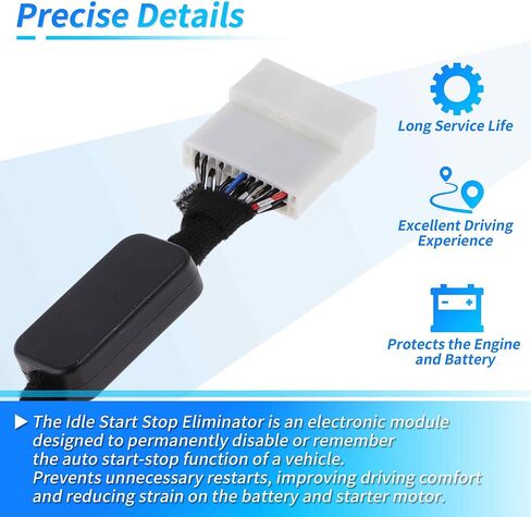 ACROPIX مزيل إيقاف التشغيل التلقائي لكيا سبورتاج 2023-2025 مزيل بدء التشغيل التلقائي تعطيل مزيل إيقاف التشغيل الخامل in Kuwait