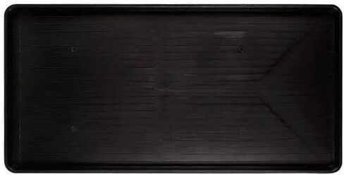 Gardener's Supply Company Jumbo Boot Tray | Multi-Purpose All Weather Waterproof Indoor and Outdoor Shoes Mat Made with 100% Recycled Plastic | 43-1/4" L x 21-2/3" W x 2" D in Saudi Arabia
