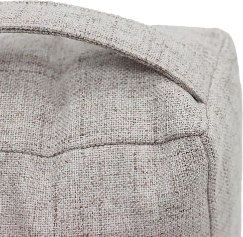 Paris Loft Weighted Fabric Door Stop with 'Family' Saying - Black, 4 lbs, 7.8 x 4.75 x 9 inches in Kuwait