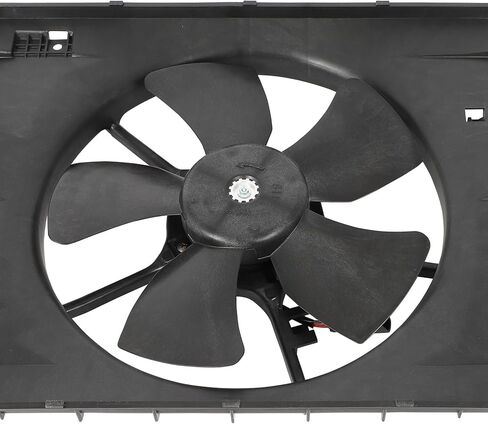 Radiator Cooling Fan Assembly Compatible with 2006-2011 for Chevrolet for HHR 2.2L 2006-2011 for Chevrolet for HHR 2.4L, Black Radiator Fan Direct Fit Replacement for Engine Cooling Fan in Saudi Arabia