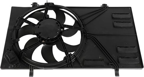 Radiator Cooling Fan Assembly Compatible with 2018-2022 for Ford for EcoSport 2.0L, Black Radiator Fan Direct Fit Replacement for Engine Cooling Fan in Saudi Arabia
