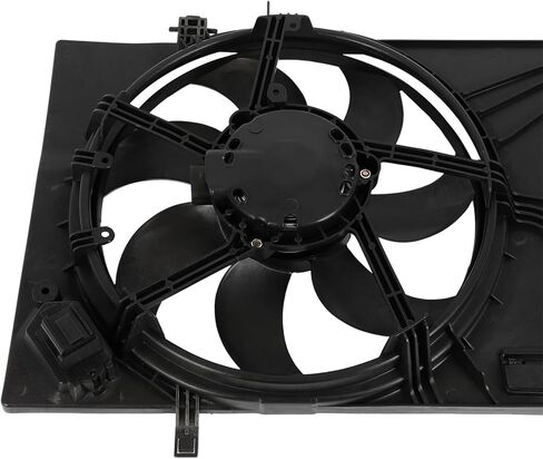 Radiator Cooling Fan Assembly Compatible with 2018-2022 for Ford for EcoSport 2.0L, Black Radiator Fan Direct Fit Replacement for Engine Cooling Fan in Saudi Arabia