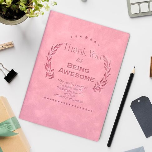 Employee Appreciation Gift Notebook Journal Retirement Gift for Boss Coworker, May You Be Proud of the Work You Do Writing Notebook-Pink in Saudi Arabia
