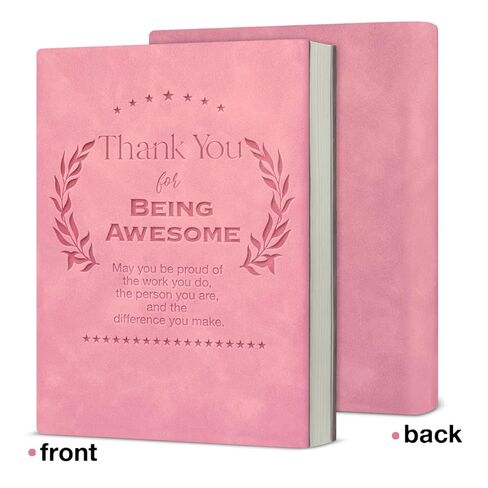 Employee Appreciation Gift Notebook Journal Retirement Gift for Boss Coworker, May You Be Proud of the Work You Do Writing Notebook-Pink in Saudi Arabia