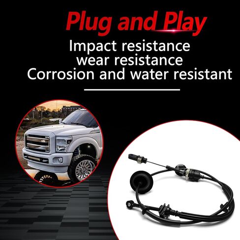 905-667 كابل ناقل الحركة الأوتوماتيكي يناسب 2011-2016 F250 F350 F450 F550 Super Duty A/T Range Lever Shift Control Cable استبدال رقم الجزء BC3P7E395AB DC3Z7E395A in Saudi Arabia