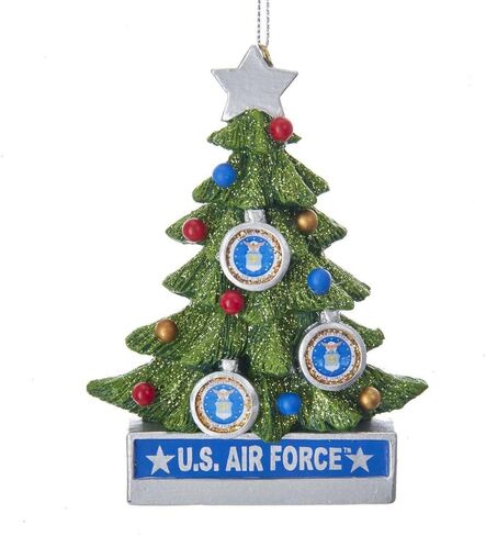 Kurt S. Adler Kurt Adler 4.5-Inch Resin Air Force Christmas Tree Ornament in Saudi Arabia