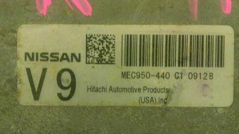 وحدة التحكم ECM للمحرك تناسب 11-12 متوافقة مع Nissan SENTRA MEC950-440 C1 MEC950440C1 in Saudi Arabia