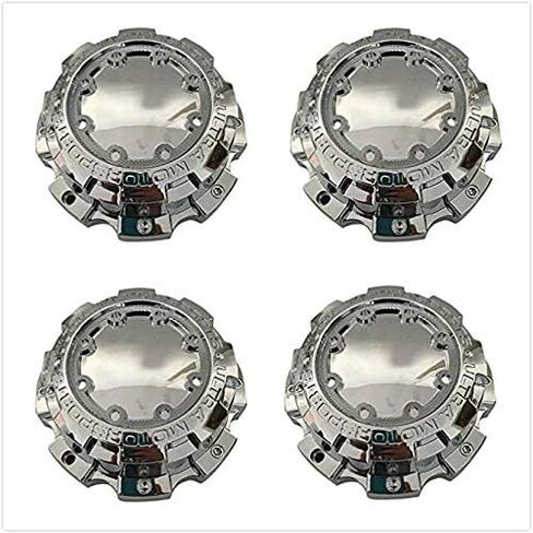 Kune New Chrome Ultra Motorsports Fast HD Serie Wheel Center Hub Cap #A89-9898 C800816C with Screws (4) in Saudi Arabia