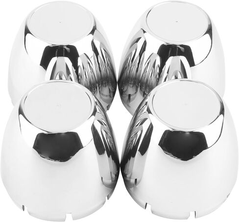 RTrhinoTuning 4 PCS 72.5mm Wheel Center Caps Compatible with 2-3/4" Bore Dome Center Cap for Rim, OD: 2.85"(72.5 mm) ID: 2.75"(70 mm) Chrome Hubcaps in Saudi Arabia