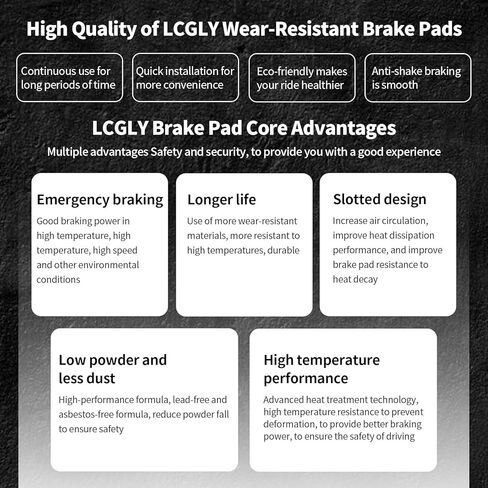 3 pairs Front & Rear Brake Pads for Harley FLHTCU-I Electra Glide Ultra Classic/Standard,FLHRCi Road King Classic,Touring FLHT, Dyna Low Rider,FXDLi,Road Glide,Sportster Sport XL1200 S 2000-2007 in Saudi Arabia