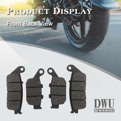 Front Rear Brake Pads for Honda CB300F CB500F CB500X/XA CBR250R CBR300R CBR500R/RA CTX700 CMX300/A CMX500/A NC700 NC750 2011-2023 in Saudi Arabia