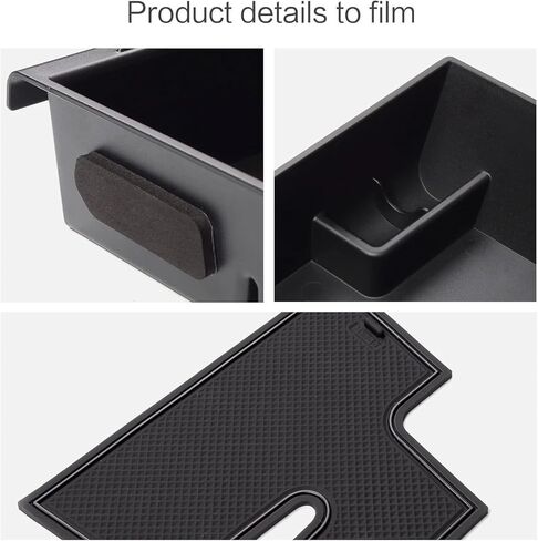 Compatible for Mazda MX-5 NC 2006-2014 MX5 Miata Roadster Center Console Armrest Storage Box Tray Tidying Accessories Black in Saudi Arabia