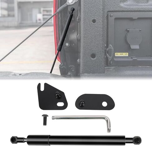 Pickup Tailgate Assist Shock Compatible with 2015-2024 Ford F-150/2017-2024 Ford F-250/350/450, Truck Tail Gate Assist Kit Soft Open for Ford in Kuwait