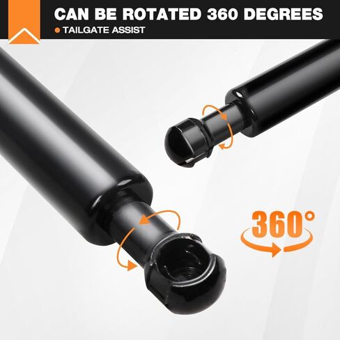 Pickup Tailgate Assist Shock Compatible with 2015-2024 Ford F-150/2017-2024 Ford F-250/350/450, Truck Tail Gate Assist Kit Soft Open for Ford in Kuwait