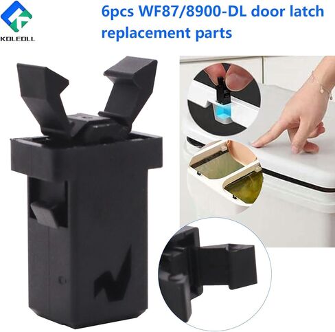 6 قطع WF87/8900-DL استبدال قفل مزلاج الباب متوافق مع محولات WFCO WF8735AD WF8735P WF8735PB WF8740AD WF8740P WF8740PB WF893050NP WF893050NP30 in Saudi Arabia