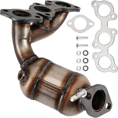 PHILTOP High Flow Catalytic Converter Fit for 1998-2004 Avalon 3.0L，1999-2003 Sienna/Solara 3.0L，1999-2001 Camry/ES300 3.0L Direct-Fit Stainless Steel Catalytic Converter OE 16396(EPA Compliant) in Saudi Arabia