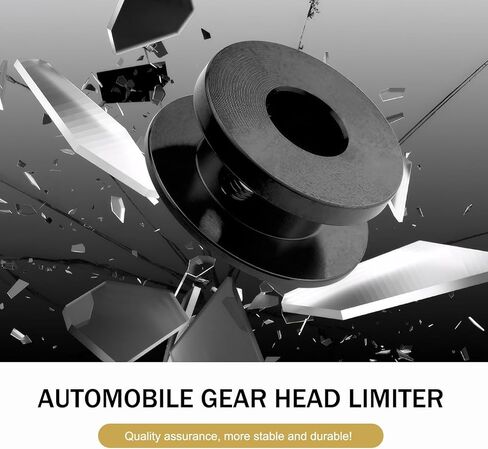 Car Shift Head Limiter, High Strength Alloy Shift Lever Retaining Base Shift Knob Retaining Snap Base, Tuning Replacement Parts for Most Cars Trucks SUVs (Black) in Saudi Arabia