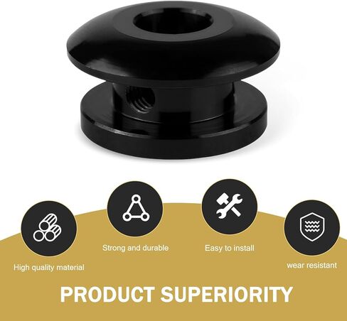 Car Shift Head Limiter, High Strength Alloy Shift Lever Retaining Base Shift Knob Retaining Snap Base, Tuning Replacement Parts for Most Cars Trucks SUVs (Black) in Saudi Arabia