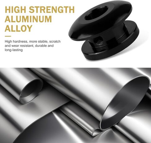 Car Shift Head Limiter, High Strength Alloy Shift Lever Retaining Base Shift Knob Retaining Snap Base, Tuning Replacement Parts for Most Cars Trucks SUVs (Black) in Saudi Arabia
