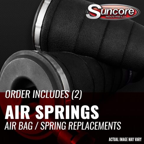 SUNCORE - Rear Pair Air Ride Suspension Air Springs Replacement for 2000-2006 BMW X5 in Kuwait