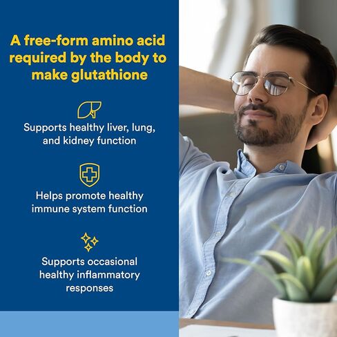 Natural Factors N-Acetyl-L-Cysteine 600 mg, 60 Capsules in Kuwait