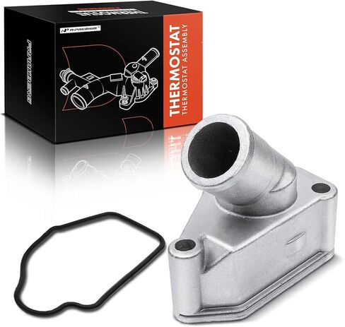 A-Premium Thermostat Housing Assembly with Seal Compatible with Chevrolet Optra 2004-2007 Suzuki Forenza Reno Daewoo Leganza Nubira Isuzu Amigo Rodeo in Saudi Arabia