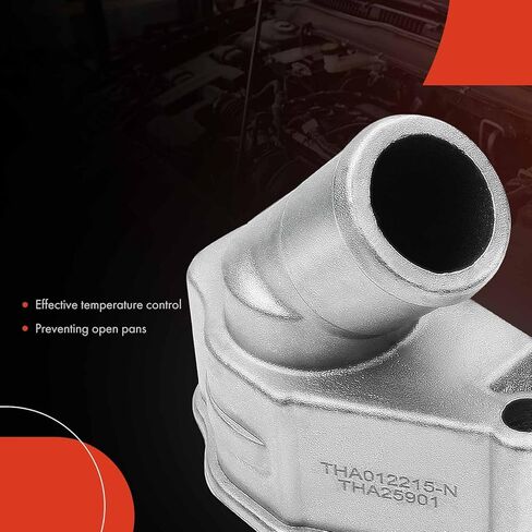 A-Premium Thermostat Housing Assembly with Seal Compatible with Chevrolet Optra 2004-2007 Suzuki Forenza Reno Daewoo Leganza Nubira Isuzu Amigo Rodeo in Saudi Arabia