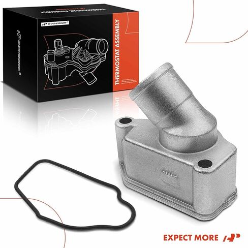A-Premium Thermostat Housing Assembly with Seal Compatible with Chevrolet Optra 2004-2007 Suzuki Forenza Reno Daewoo Leganza Nubira Isuzu Amigo Rodeo in Saudi Arabia