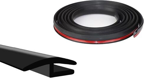 Windshield Cowl Rubber Seal Strip, 1.7M/5.6Ft Car Front and Rear Weatherstrip Sunroof Sealing Strips, Universal Vehicles Cuttable Self Adhesive Sealing Strip for Most Cars Trucks SUVs in Kuwait
