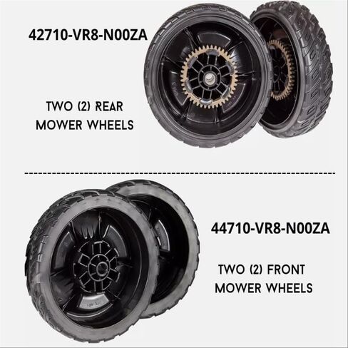 Genuine Wheel Kit for HRN216, 2 42710-VR8-N00ZA 2 44710-VR8-N00ZA, Replacement for Honda OEM in Saudi Arabia