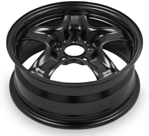 New 16x6.5 inch OEM Direct Replacement Steel Wheel for Chevrolet HHR 2007–2009 5-110mm Black 16 in Rim 9597622 in Saudi Arabia